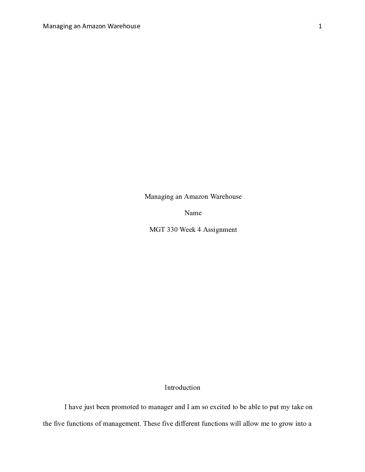 Preview image of MGT330 Week 4 assignment.docx document